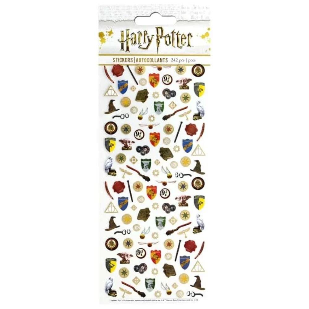 Harry Potter Hogwarts Crest Journal and Stickers - Wizarding World Gifts